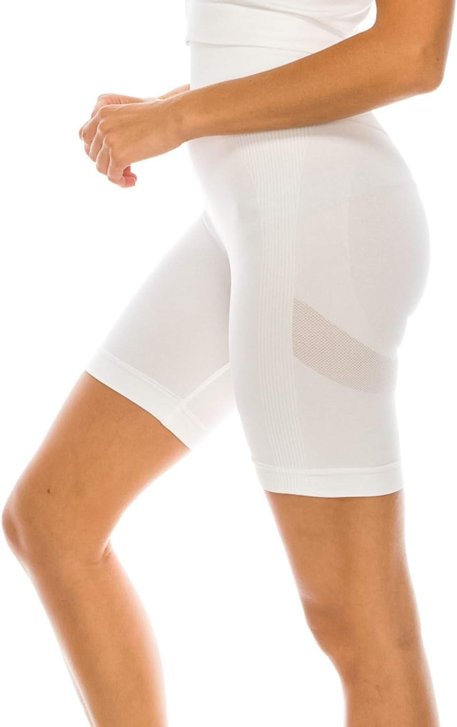 High Waist Scrunch Butt Biker Yoga Shorts for Women | Booty Lift and Tummy Control